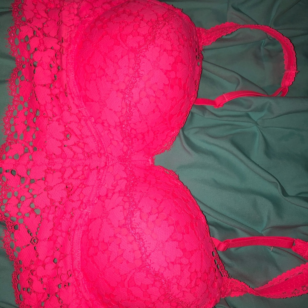 VS Pink Push up underwire bralette